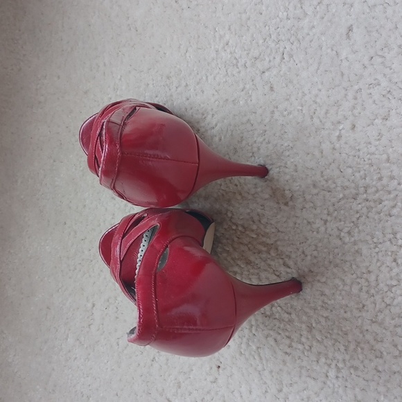 Open toe heels size8 - Picture 3 of 4